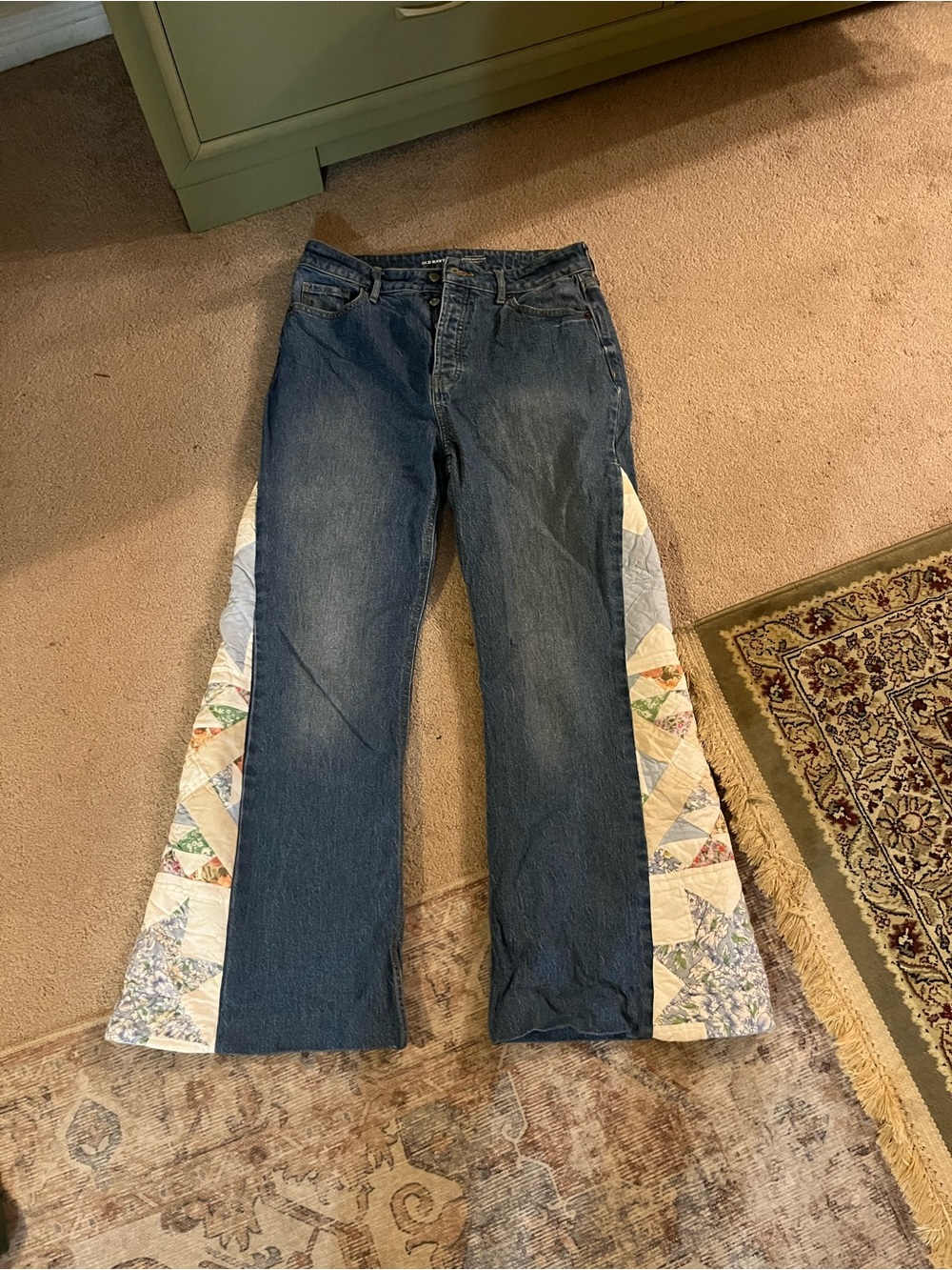 Old Navy Vintage Quilt Jeans